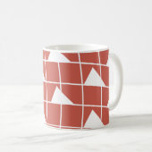 Mug Motif triangle de vérifications géométriques (Devant droit)