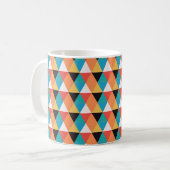 Mug Motif triangle multicolore (Devant gauche)