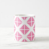 Mug Motif triangle rose tendance (Centre)