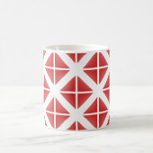 Mug Motif triangle rouge tendance (Centre)