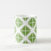 Mug Motif triangle vert tendance (Centre)