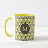 Mug Motif triangles (Gauche)