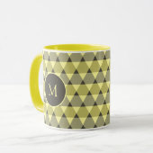 Mug Motif triangles (Devant gauche)