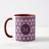 Mug Motif triangles (Gauche)