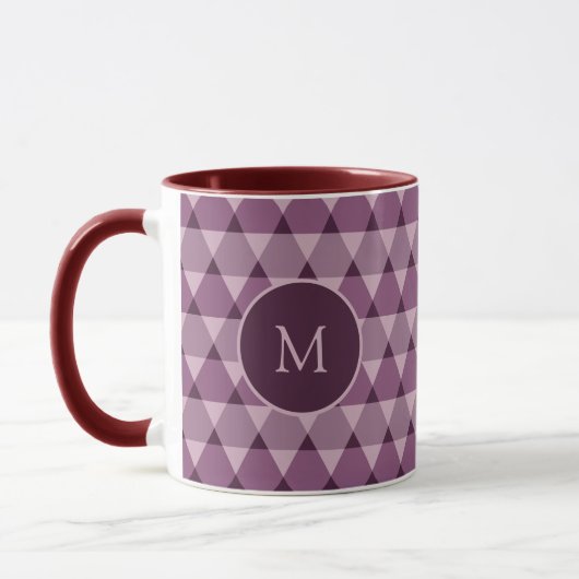 Mug Motif triangles (Gauche)