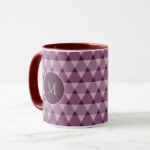 Mug Motif triangles (Devant gauche)