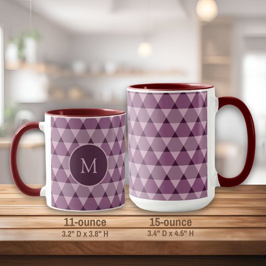Mug Motif triangles