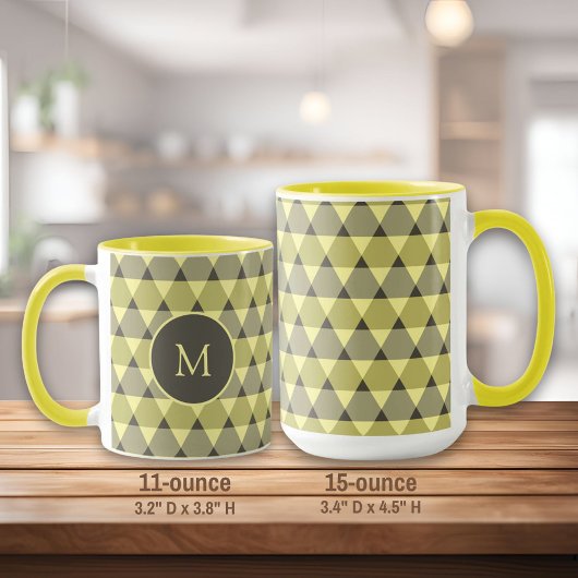 Mug Motif triangles