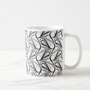 Mug Motif triangulaire avec cercle