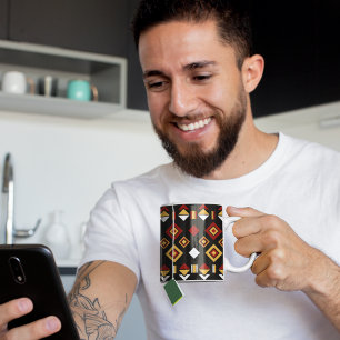 Mug Motif triangulaire géométrique