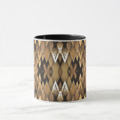 MUG MOTIF TRIANGULAIRE RUSTIQUE TRIBAL (Centre)