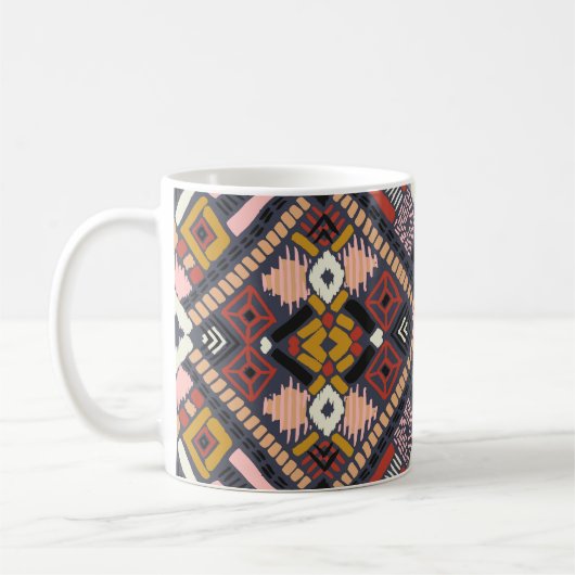 Mug Motif tribal africain Chevron Aztec (Gauche)