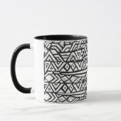 Mug Motif tribal Artsy inspiré (Gauche)