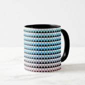 Mug Motif Tribal Aztec Ombre (Devant droit)