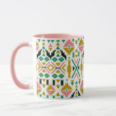Mug Motif tribal coloré (Gauche)