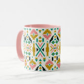 Mug Motif tribal coloré (Devant gauche)