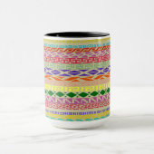 Mug Motif tribal coloré (Centre)