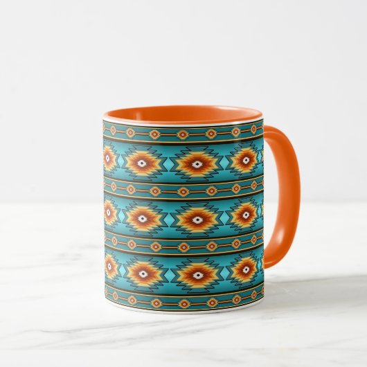 Mug Motif tribal du Sud-Ouest (Devant droit)