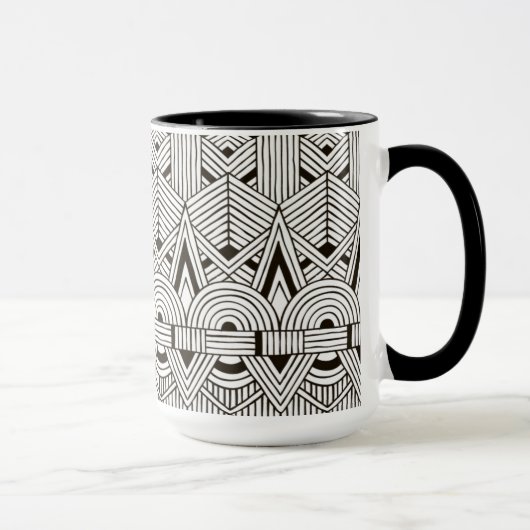 Mug Motif tribal inspiré (Droite)