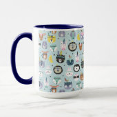 Mug Motif tribal mignon de visage (Gauche)