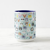 Mug Motif tribal mignon de visage (Centre)