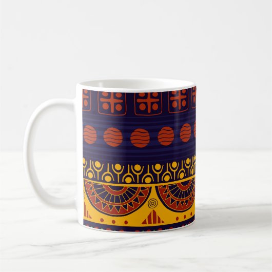Mug Motif tribal, polyvalent pour diverses utilisation (Gauche)
