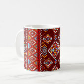 Mug Motif tribal traditionnel de style ethnique (Devant gauche)