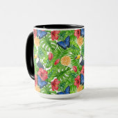 Mug Motif tropical (Devant gauche)