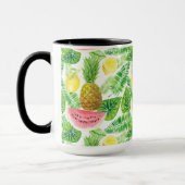 Mug Motif tropical (Gauche)