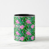 Mug Motif tropical aux fleurs de la jungle (Centre)