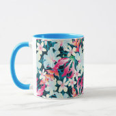 Mug Motif tropical coloré (Gauche)