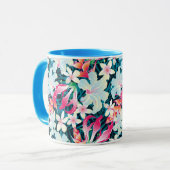 Mug Motif tropical coloré (Devant gauche)