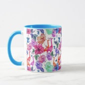 Mug Motif tropical d'aquarelle (Gauche)
