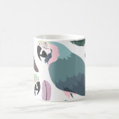 Mug Motif tropical de perroquets modernes (Centre)