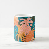 Mug Motif tropical feuille coloré (Centre)