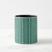 Mug Motif turquoise ornemental (Centre)
