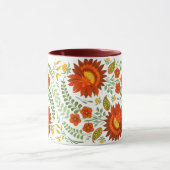 Mug Motif ukrainienne fleurie folk. Ukraine (Centre)