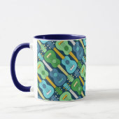 Mug Motif Ukulele vertical (Gauche)