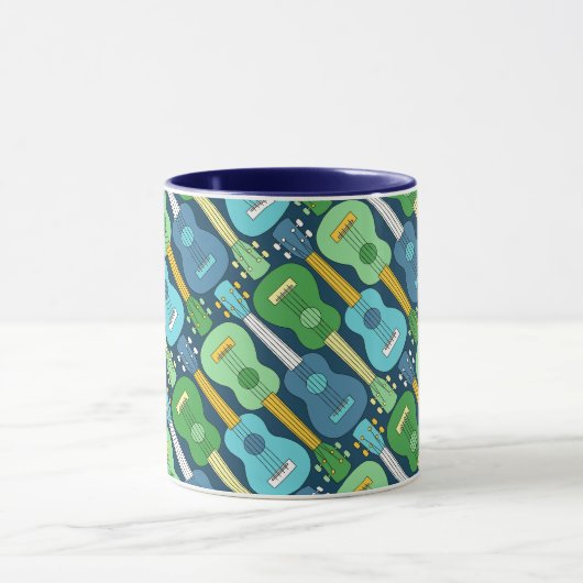 Mug Motif Ukulele vertical (Centre)