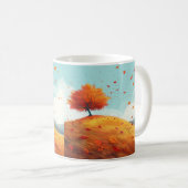 Mug Motif unique, automne (Devant droit)