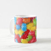 Mug Motif unique lumineux et coloré (Devant gauche)