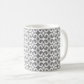 Mug Motif unique Silver Grey (Devant droit)