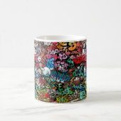 Mug Motif urbain de caractères de graffiti d'art de (Centre)