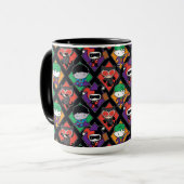 Mug Motif vainqueur de la Ligue de Justice de Chibi (Devant gauche)