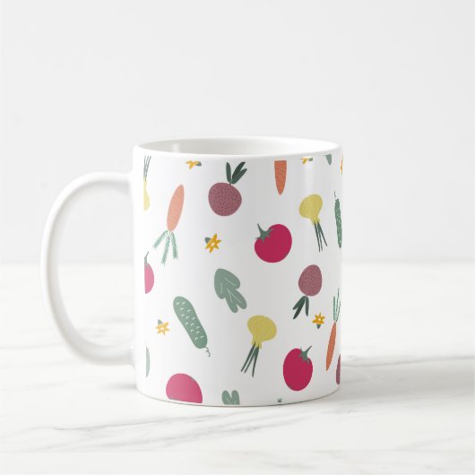Mug motif végétal (Gauche)