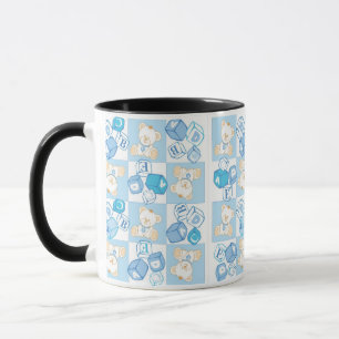 Mug Motif vérifié d'ours de nounours