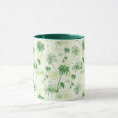 Mug Motif vert de palmier (Centre)