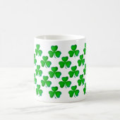 Mug Motif vert de shamrocks (Centre)