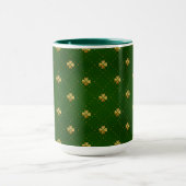 Mug Motif vert d'or de trèfle (Centre)