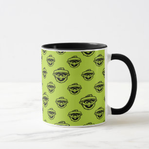Mug Motif vert d'Oscar le Grouch
